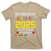 Retirement Class Of 2025 Count Down Progress Retired Teacher T-Shirt