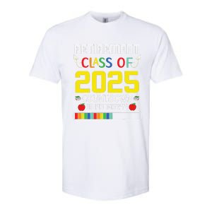 Retirement Class Of 2025 Count Down Progress Retired Teacher Softstyle CVC T-Shirt