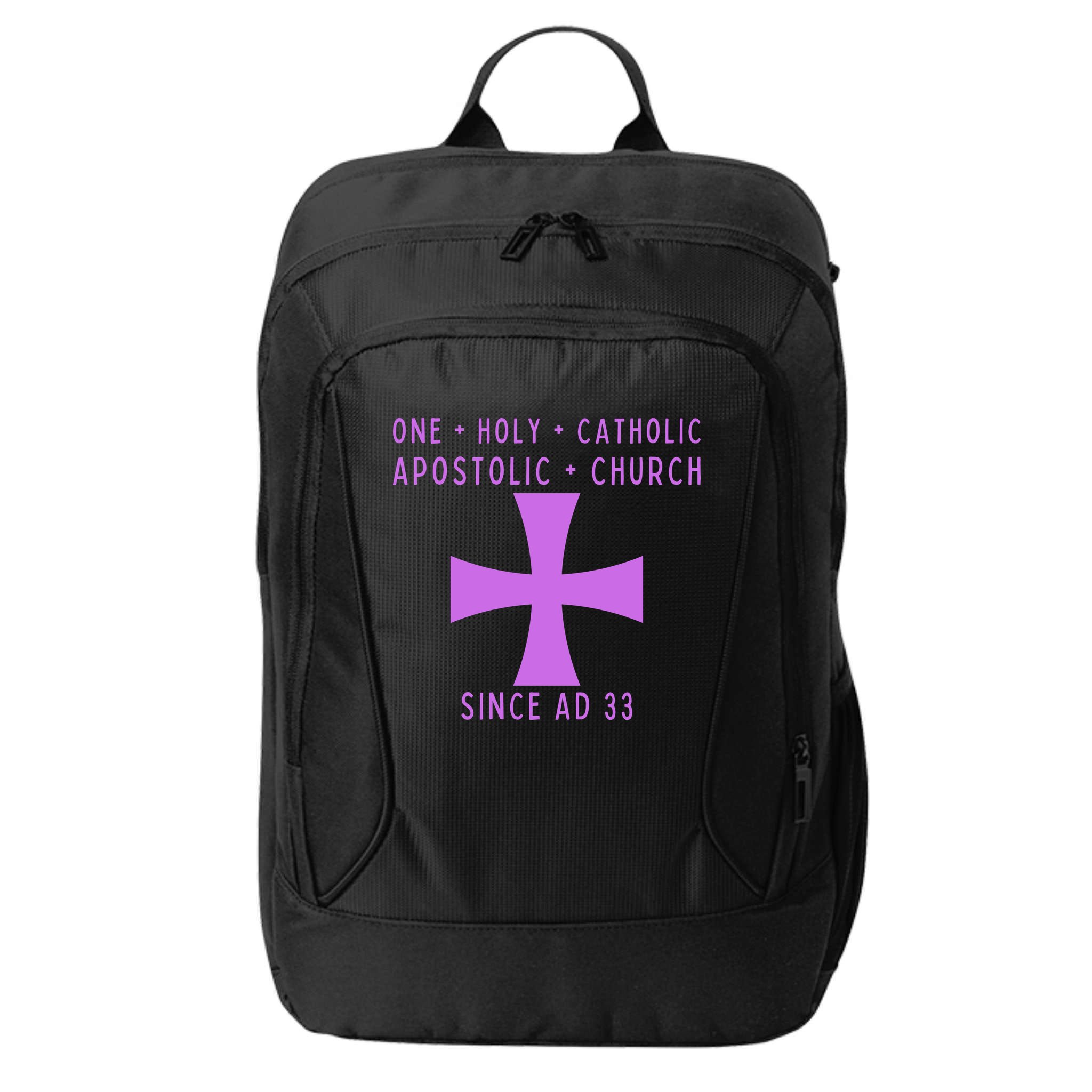 Roman Catholic One Holy Catholic Apostolic Church City Backpack