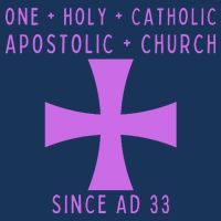 Roman Catholic One Holy Catholic Apostolic Church Cooling Performance Crew T-Shirt