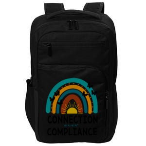 Rainbow Connection Over Compliance Sped Teacher Impact Tech Backpack