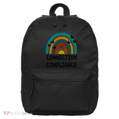 Rainbow Connection Over Compliance Sped Teacher 16 in Basic Backpack