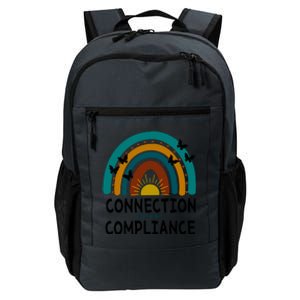 Rainbow Connection Over Compliance Sped Teacher Daily Commute Backpack