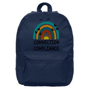 Rainbow Connection Over Compliance Sped Teacher 16 in Basic Backpack