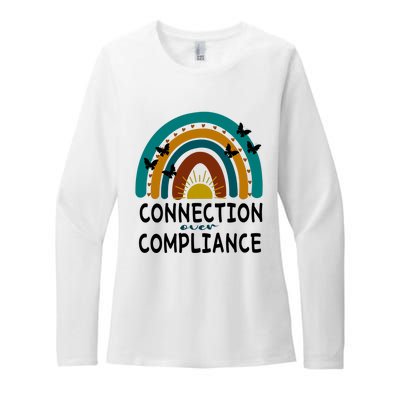 Rainbow Connection Over Compliance Sped Teacher Womens CVC Long Sleeve Shirt