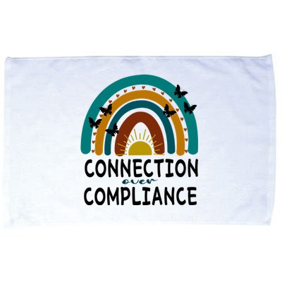 Rainbow Connection Over Compliance Sped Teacher Microfiber Hand Towel