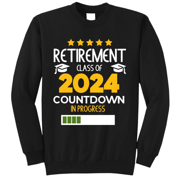 Retirement Class Of 2024 Tall Sweatshirt