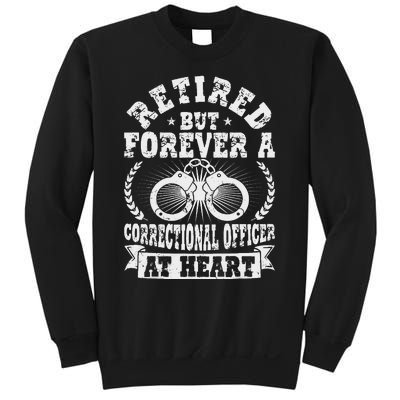 Retired Correctional Officer Apparel Best Officers Funny Sweatshirt