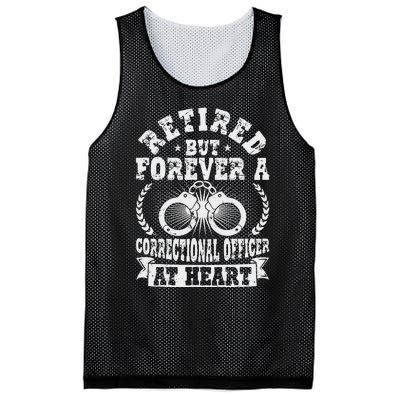 Retired Correctional Officer Apparel Best Officers Funny Mesh Reversible Basketball Jersey Tank