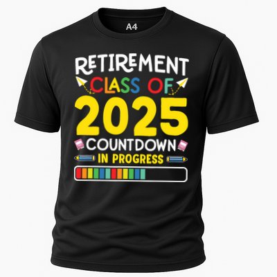 Retirement Class Of 2025 Countdown In Progress Teacher Gift Performance Shirt