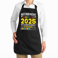 Retirement Class Of 2025 Countdown In Progress Teacher Gift Apron