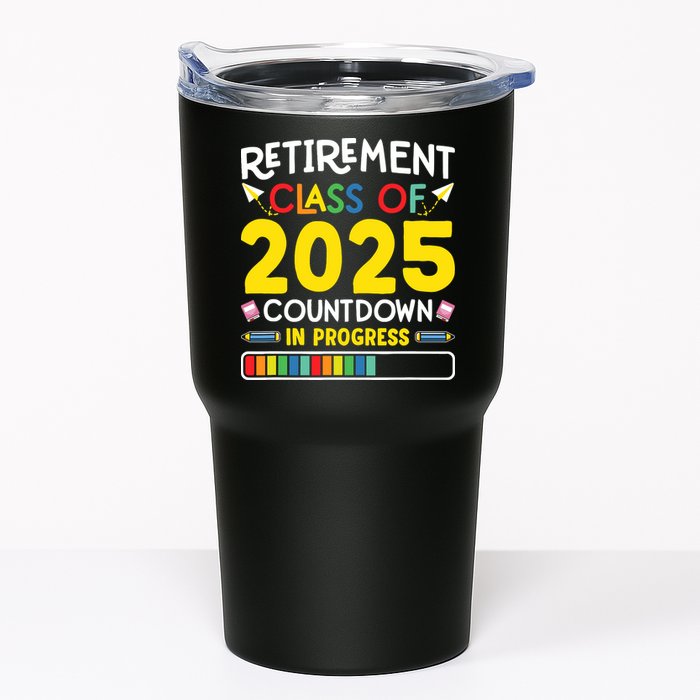 Retirement Class Of 2025 Countdown In Progress Teacher Gift Tumbler