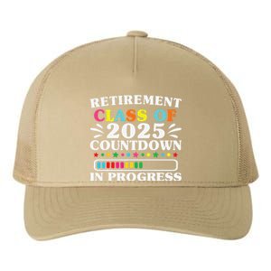 Retirement Class Of 2025 Countdown In Progress Funny Retired Yupoong Adult 5-Panel Trucker Hat