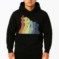 Retro Chess Outfit Chess Player Hoodie