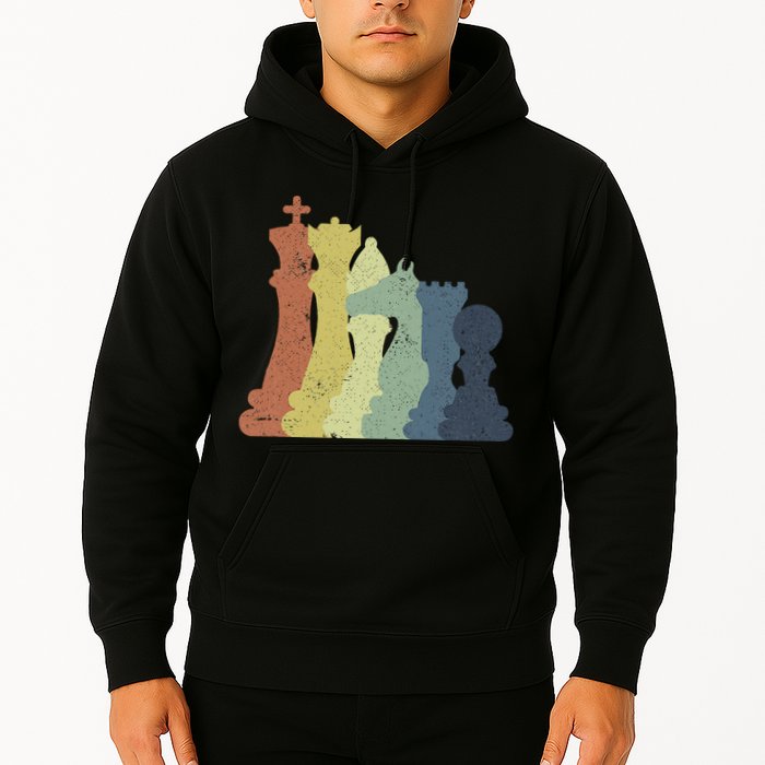 Retro Chess Outfit Chess Player Hoodie
