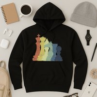 Retro Chess Outfit Chess Player Hoodie