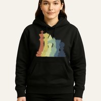 Retro Chess Outfit Chess Player Hoodie