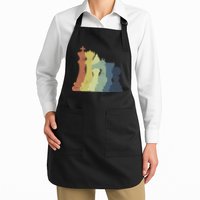 Retro Chess Outfit Chess Player Apron