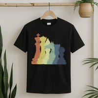 Retro Chess Outfit Chess Player T-Shirt