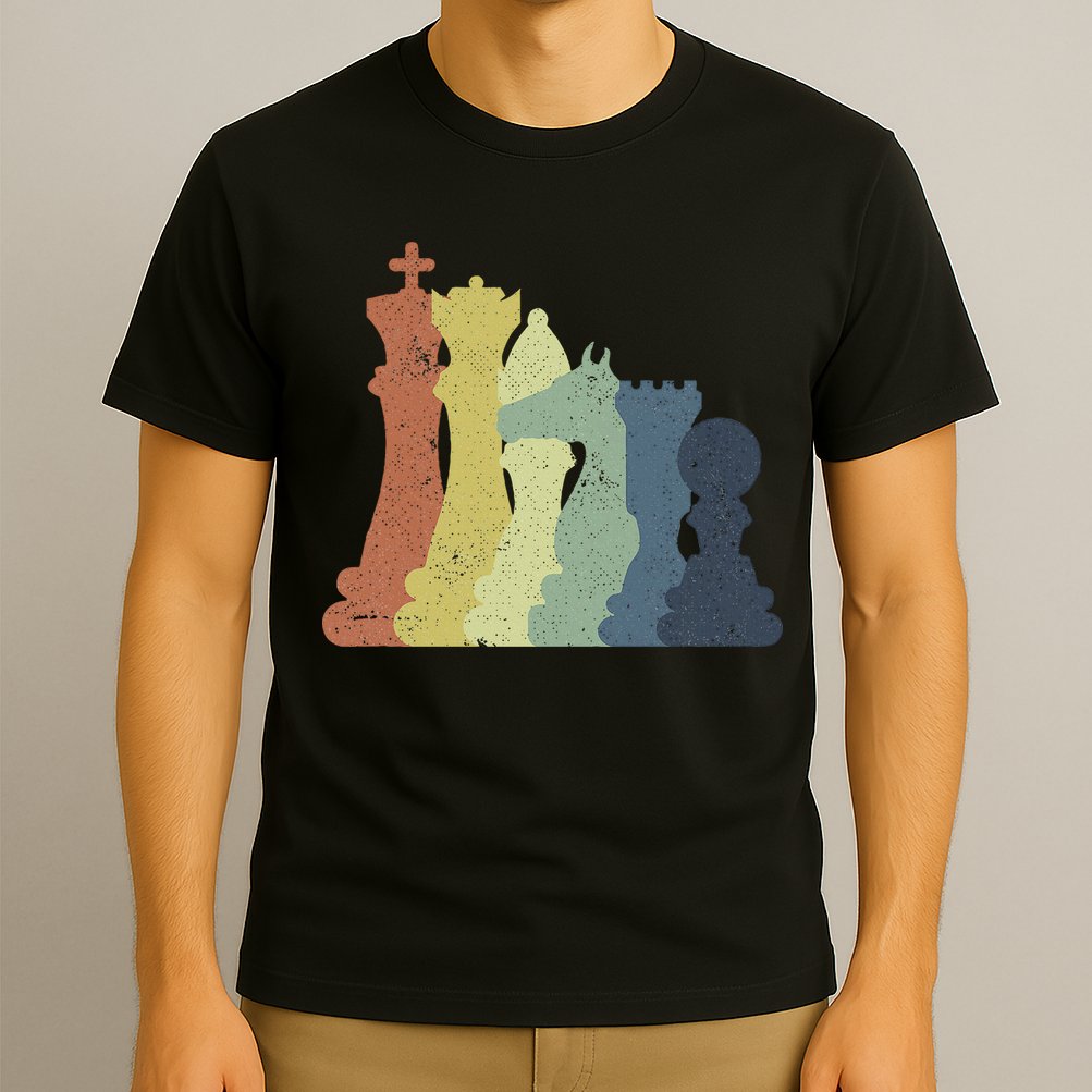 Retro Chess Outfit Chess Player T-Shirt