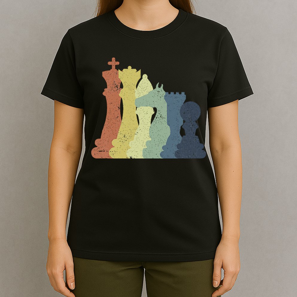 Retro Chess Outfit Chess Player T-Shirt