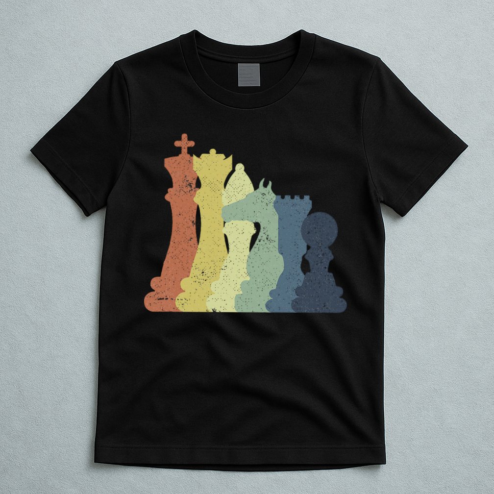 Retro Chess Outfit Chess Player T-Shirt