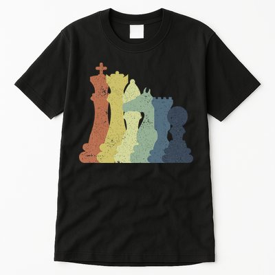 Retro Chess Outfit Chess Player Tall T-Shirt