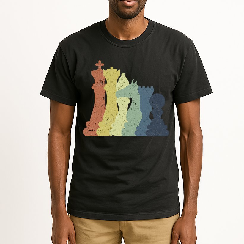 Retro Chess Outfit Chess Player Tall T-Shirt