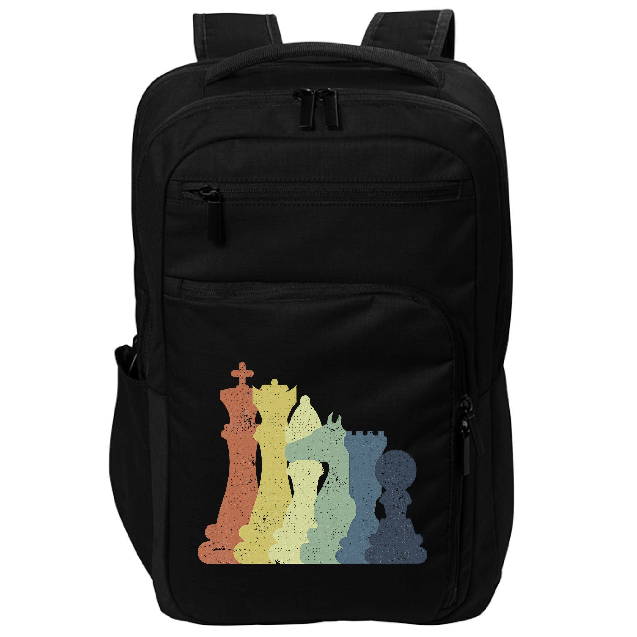 Retro Chess Outfit Chess Player Impact Tech Backpack