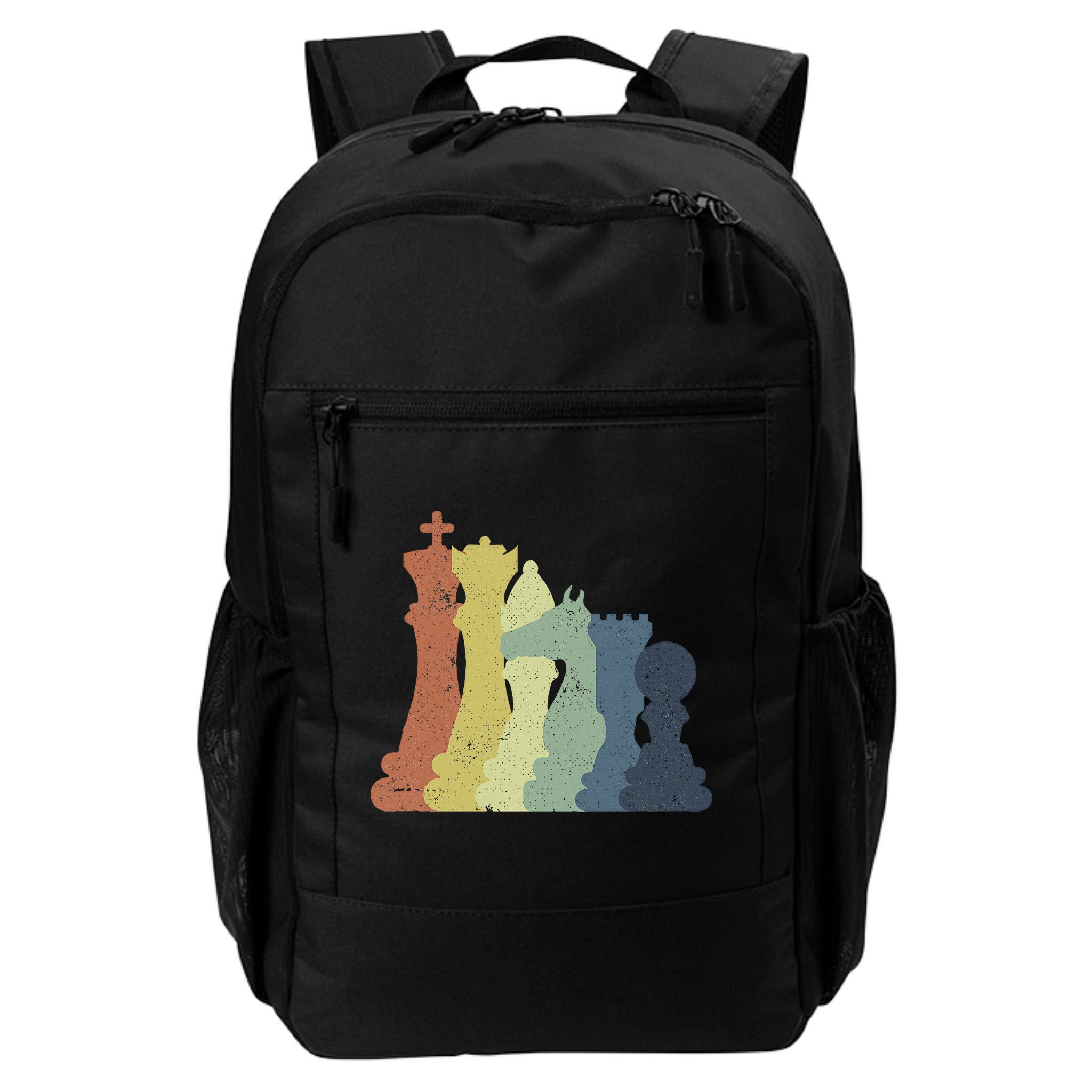 Retro Chess Outfit Chess Player Backpack