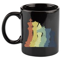 Retro Chess Outfit Chess Player 11oz C Handle Ceramic Mug