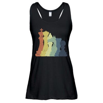 Retro Chess Outfit Chess Player Ladies Essential Flowy Tank