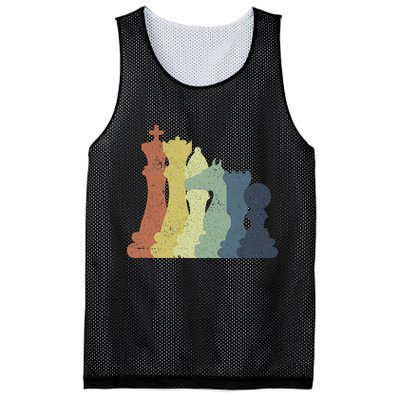 Retro Chess Outfit Chess Player Mesh Reversible Basketball Jersey Tank
