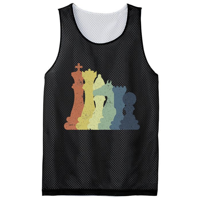 Retro Chess Outfit Chess Player Mesh Reversible Basketball Jersey Tank