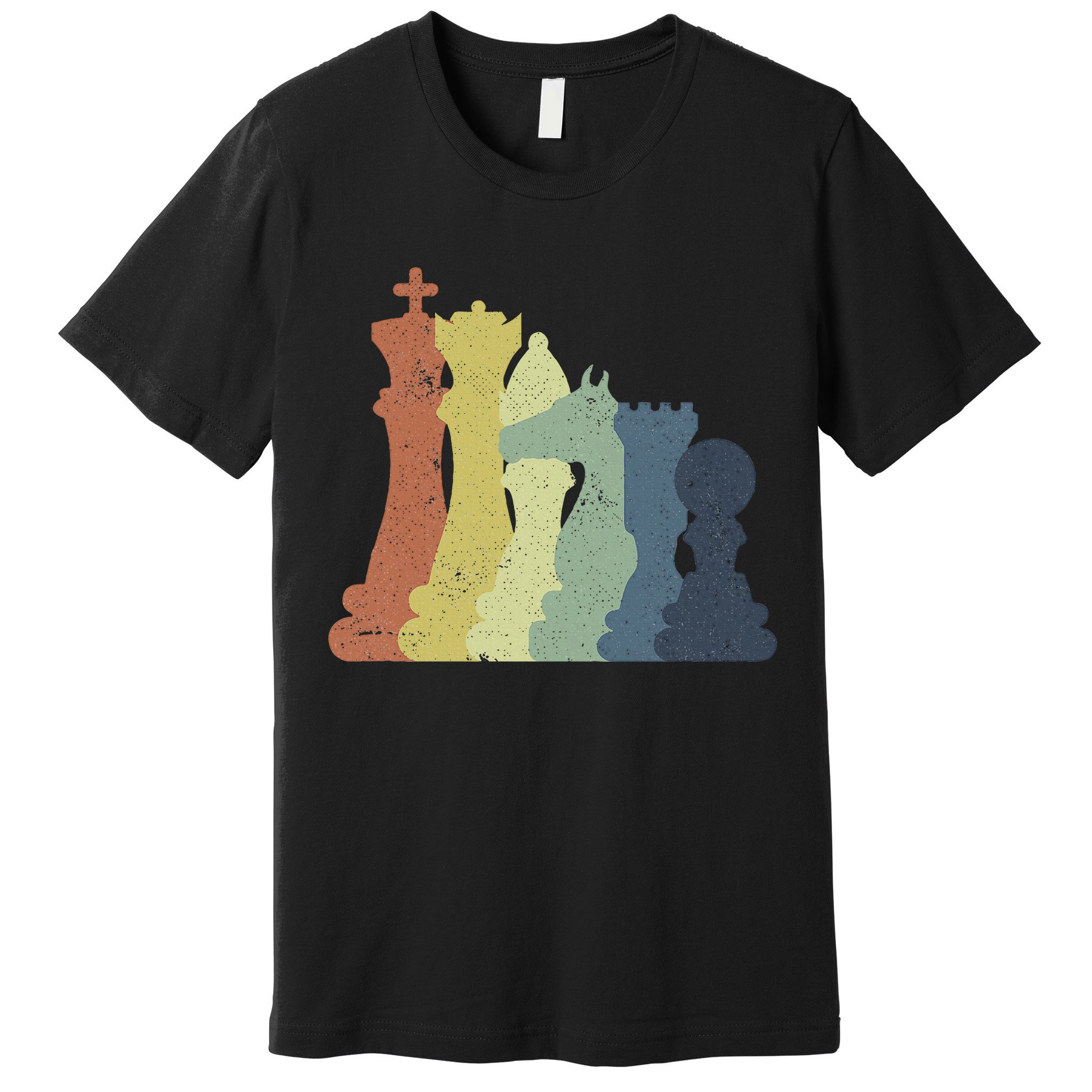 Retro Chess Outfit Chess Player Premium T-Shirt