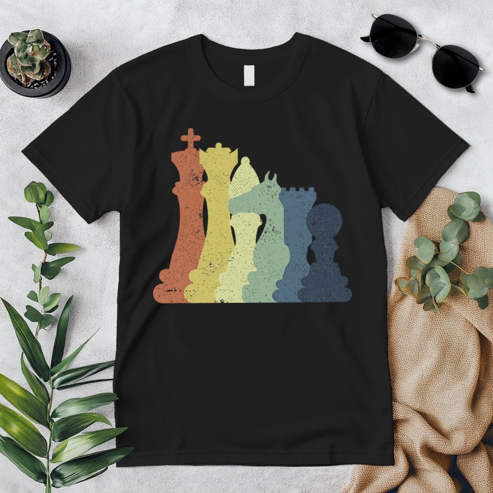 Retro Chess Outfit Chess Player Premium T-Shirt