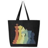 Retro Chess Outfit Chess Player 25L Jumbo Tote