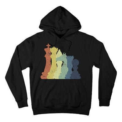 Retro Chess Outfit Chess Player Tall Hoodie