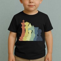 Retro Chess Outfit Chess Player Toddler T-Shirt