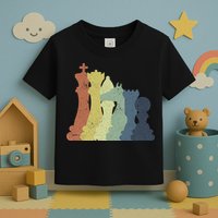 Retro Chess Outfit Chess Player Toddler T-Shirt