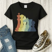 Retro Chess Outfit Chess Player Womens T-Shirt