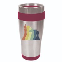 Retro Chess Outfit Chess Player 16oz Travel Tumbler