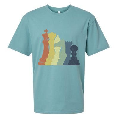 Retro Chess Outfit Chess Player Sueded Cloud Jersey T-Shirt
