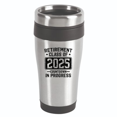 Retirement Class Of 2025 Countdown In Progress 16oz Travel Tumbler