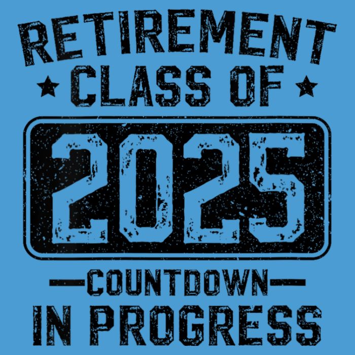 Retirement Class Of 2025 Countdown In Progress Tie Dye Hoodie
