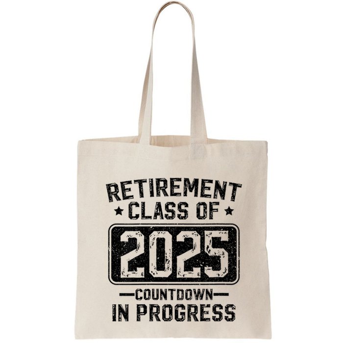 Retirement Class Of 2025 Countdown In Progress Bag
