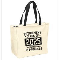 Retirement Class Of 2025 Countdown In Progress Zip Tote Bag