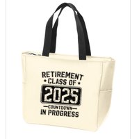 Retirement Class Of 2025 Countdown In Progress Zip Tote Bag
