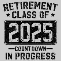 Retirement Class Of 2025 Countdown In Progress Tie-Dye T-Shirt