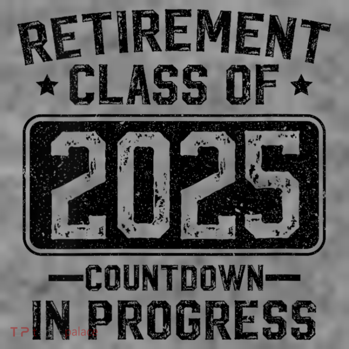 Retirement Class Of 2025 Countdown In Progress Sustainable Beanie